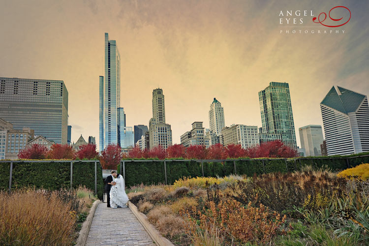 Holy Name Cathedral Chicago wedding Millenium Park Michigan avenue (10)