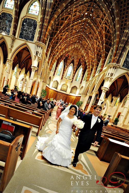 Holy Name Cathedral Chicago wedding Millenium Park Michigan avenue (5)
