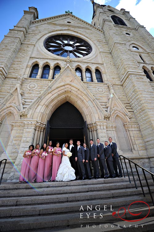 Holy Name Cathedral Chicago wedding Millenium Park Michigan avenue (6)