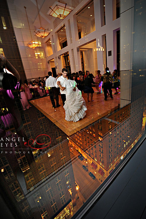 Holy Name Cathedral Kasbeer Hall at the Loyola University Water tower Chicago wedding photography (1)