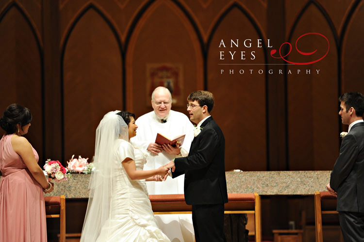 Holy Name Cathedral Kasbeer Hall at the Loyola University Water tower Chicago wedding photography (2)