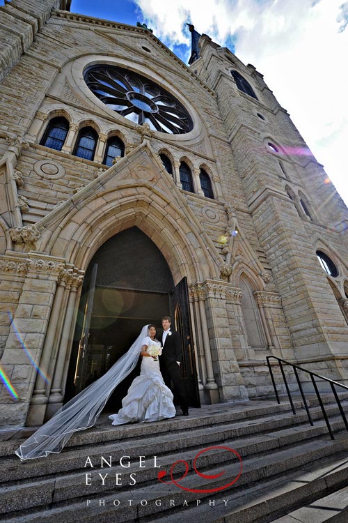 Holy Name Cathedral Kasbeer Hall at the Loyola University Water tower Chicago wedding photography (6)