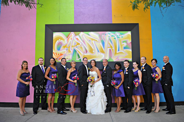 Carnivale Restaurant Chicago wedding, unique venue ceremony reception, Angel Eyes Photography by Hilda Burke (39)