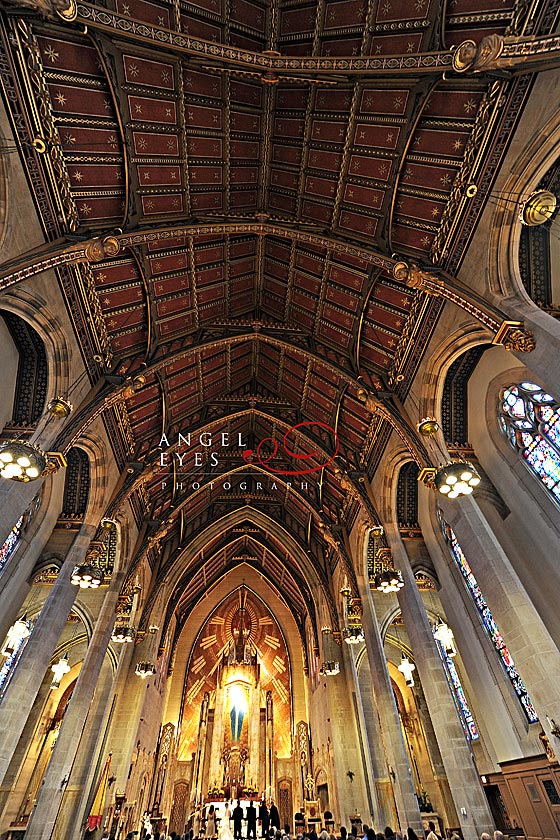 Queen of All Saints Basilica, Chicago wedding ceremonies Catholic, Angel Eyes Photography by Hilda Burke Chicago, wedding photographer (9)