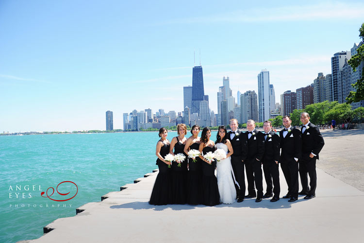 The Metropolitan Club at  Willis-Sears Tower Chicago downtown wedding (10)