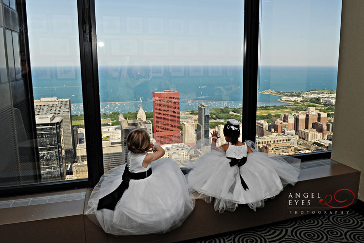 The Metropolitan Club at  Willis-Sears Tower Chicago downtown wedding (16)
