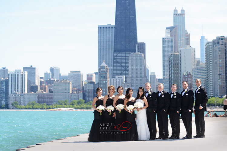 The Metropolitan Club at  Willis-Sears Tower Chicago downtown wedding (31)