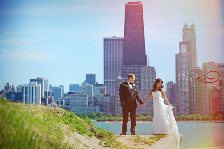 The Metropolitan Club at  Willis-Sears Tower Chicago downtown wedding (37)