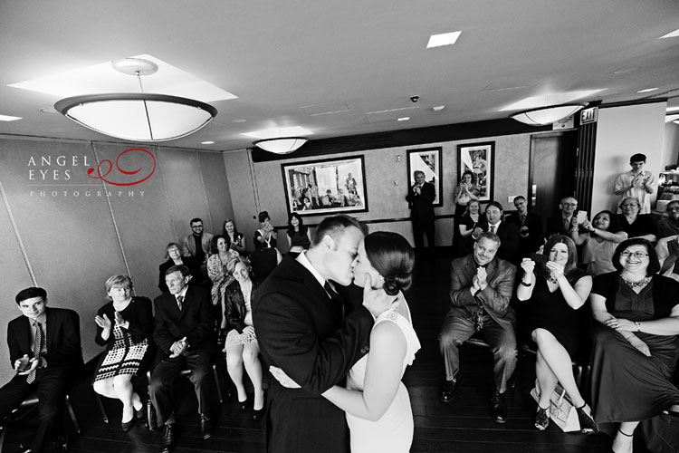 The Signature room at the 95th,  John Hancock Tower,  Chicago downtown skyline wedding photos  (19)