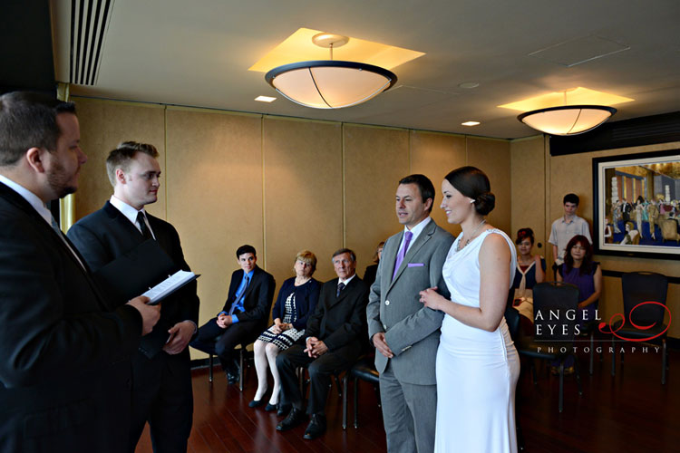 The Signature room at the 95th,  John Hancock Tower,  Chicago downtown skyline wedding photos  (29)