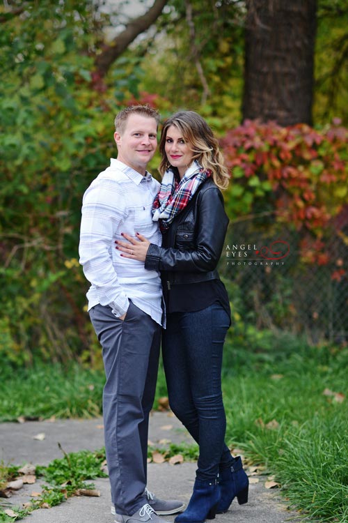 Fire fighter engagement session, photo shoot with fire truck, fireman engagement photos  (5)