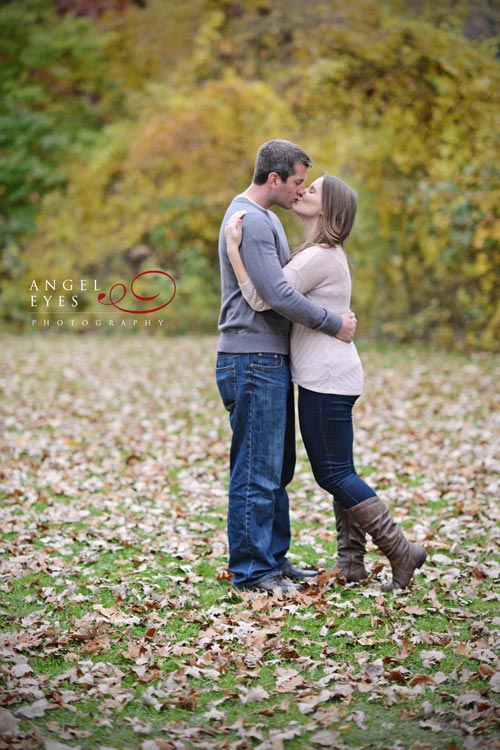 Glenview IL engagement session, Chicago engagement photography, fall photos (5)