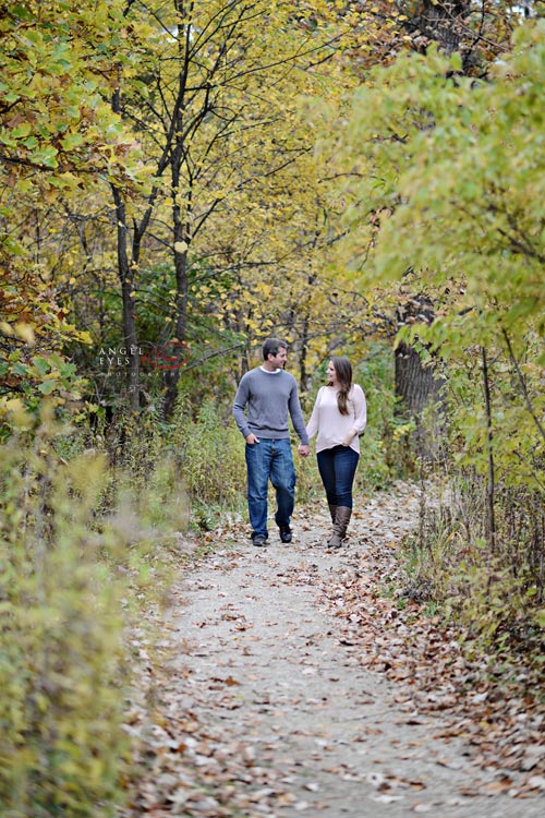 Glenview IL engagement session, Chicago engagement photography, fall photos (6)
