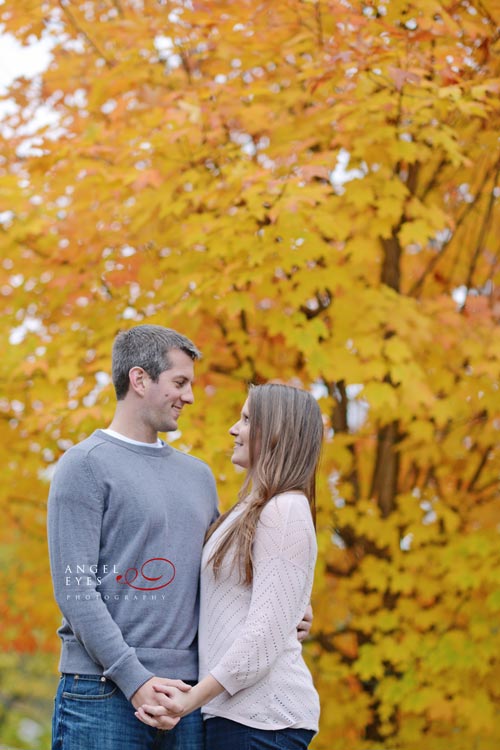 Glenview IL engagement session, Chicago engagement photography, fall photos (9)