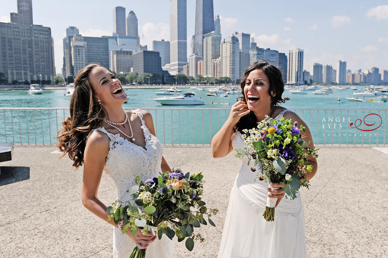 River's Restaurant wedding, Chicago reception venue, same sex wedding (16)