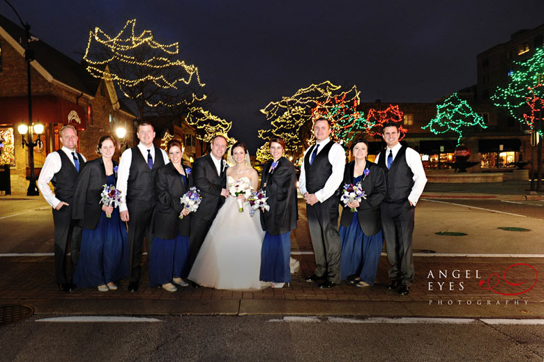 The Belvedere in Elk Grove wedding reception, Winter wedding photos (11)