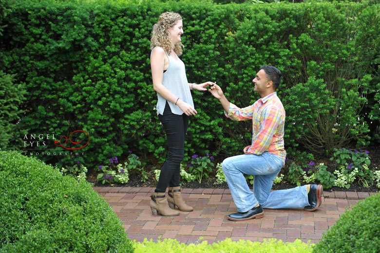 Surprise engagement proposal at the Chicago Botanic Garden, Chicago surprise proposal photographer (13)