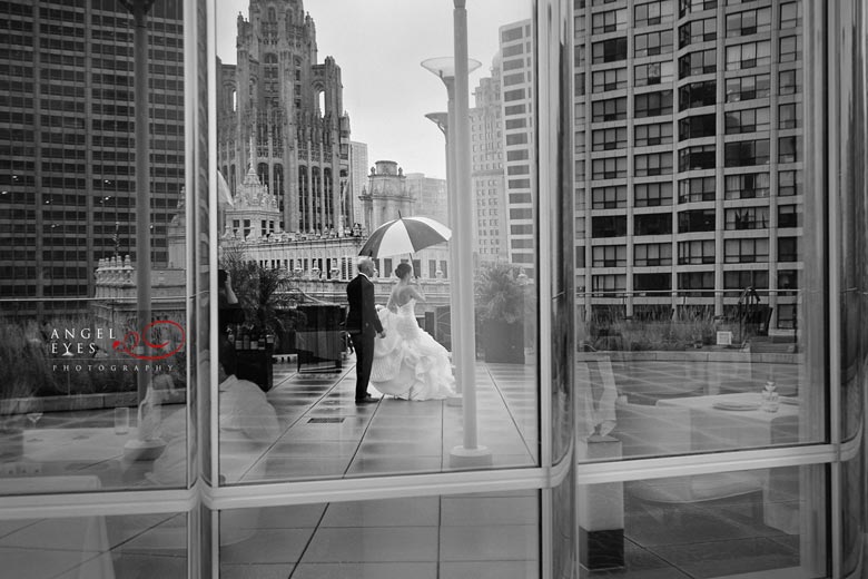 Trump International Hotel & Tower Chicago wedding reception downtown (11)