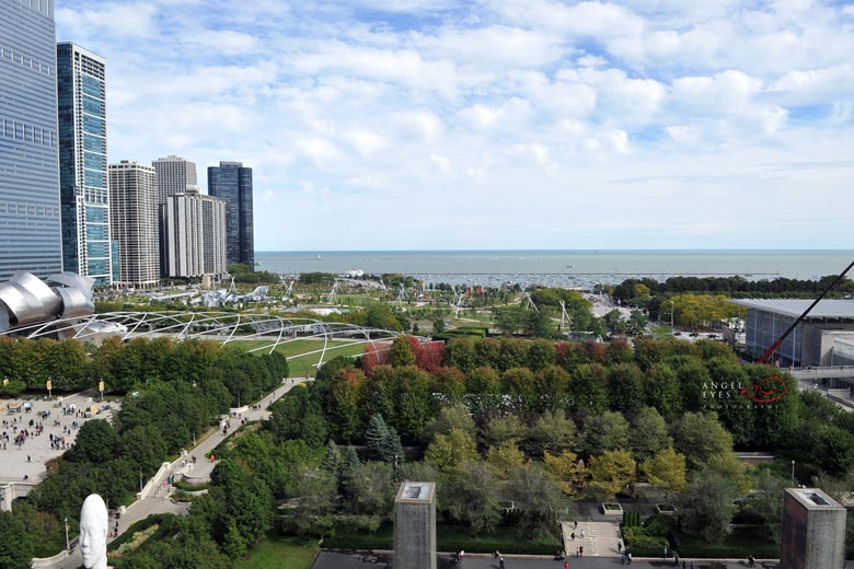 Cindy's Rooftop restaurant wedding photos, ceremony and reception with the best views in Chicago (20)