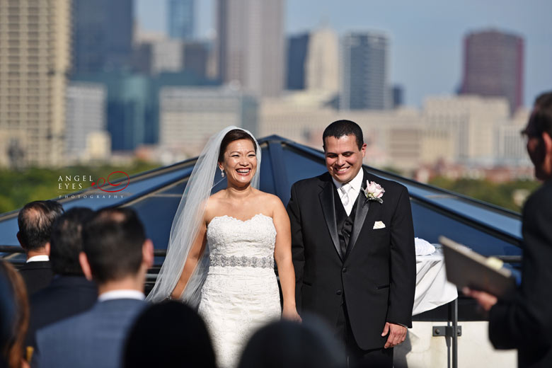 National Italian American Sports Hall of Fame wedding, Chicago skyline ceremony, unique venue (3)