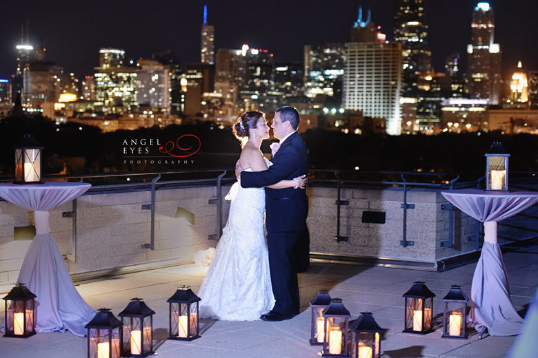 National Italian American Sports Hall of Fame wedding, Chicago skyline ceremony, unique venue (8)
