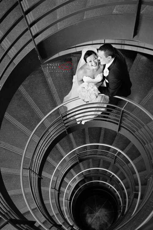 National Italian American Sports Hall of Fame wedding, rooftop skyline wedding photos in Chicago (2)