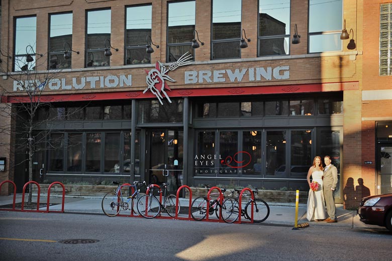 Revolution Brewing wedding photos, Chicago wedding venue, unique wedding locations (13)