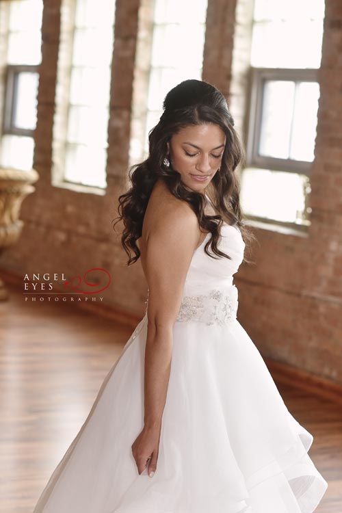 Wedding Dress by Casablanca Bridal, beautiful wedding dress, Bride with hair down (1)