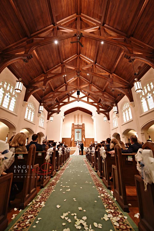 Highland Park Presbyterian Church wedding ceremony photo (12)